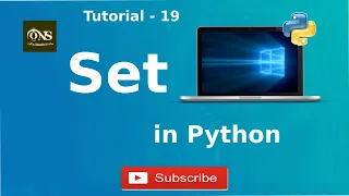 Set Data Type in Python in Hindi Tutorial - 19 Python Tutorial