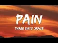 Three Days Grace - Pain (Lyrics)