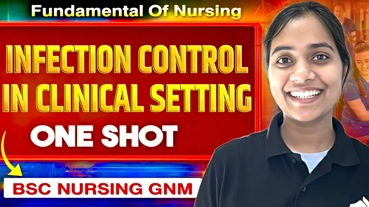 Infection control in clinical Setting || ONE Shot || Fundamental Of Nursing|| Bsc Nursing