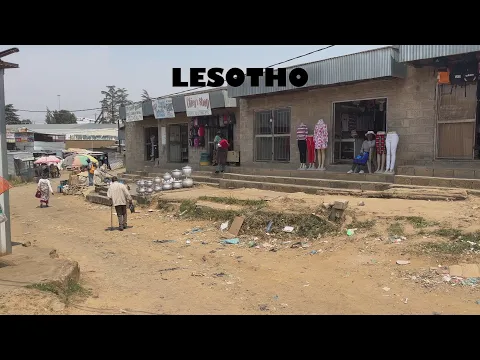 Download MP3 Walking the streets of Butha-Buthe, Lesotho