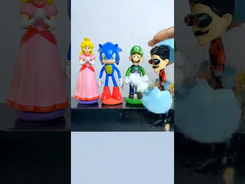 Sonic & Luigi Gained Their Freedom From The Eggs! (Crazy Escape) #sonicthehedgehog #sonic #reallife