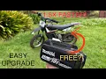 Razor MX125 18 Volt Upgrade