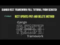 Django Rest Framework Rest Update Delete Method Rest Put Delete Method AIOC