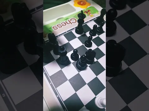 Chess on the mini chessboard.. #chess