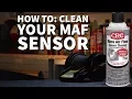 CRC Mass Air Flow MAF Sensor Cleaner Instructional
