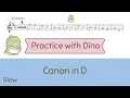 Download Lagu (Slow) Canon in D by Pachelbel (Violin Tutorial | Play along | Playing partner)