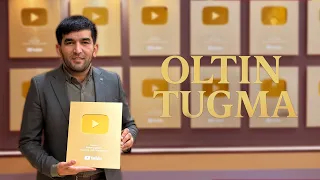 Doston Ergashev Oltin tugmani RizaNova tomonidan topshirildi 🏆