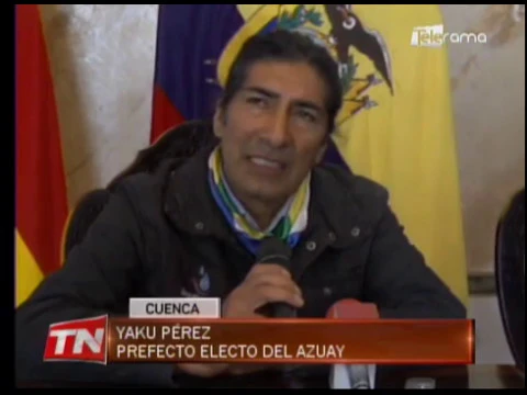 Prefecto electo se reúne con el gobernador del Azuay