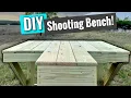 How to Build a Shooting Bench Easy DIY w Free Plans