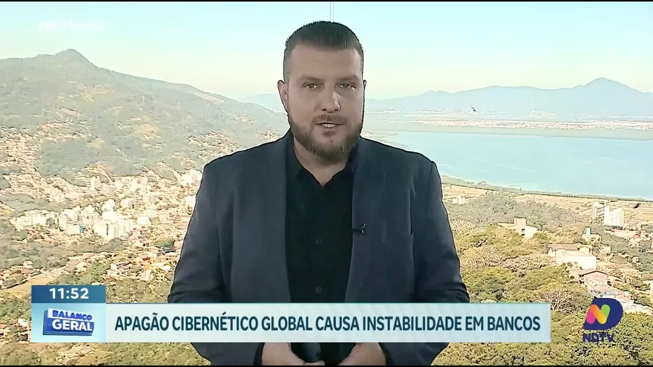 Apagão cibernético global causa instabilidade em bancos e empresas