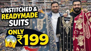 Unstiched and Readmade Suits, Trendy & New Design Wholesale Market | Sai Dresses 