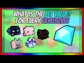 What is the Pet Value list for every Exclusive pet in Pet Simulator X HOW TO KNOW THEIR VALUE
