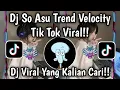 Lagu DJ SO ASU TREND VELOCITY TIK TOK | VIRAL TERBARU 2025 YANG KALIAN CARI ‼️