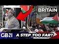 Download Lagu SHOCKING: Footage shows Palestine Action activist dressed as a Nazi concentration camp victim