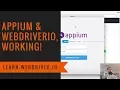 Appium with WebdriverIO WORKING