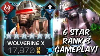 6 Star Rank 3 Wolverine Weapon X Gameplay - NEW GOD TIER WOLVERINE