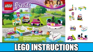 LEGO Instructions: How to Build LEGO My Heartlake City Accessory Set  - 40264 (LEGO FRIENDS)