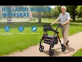 LIVINGbasics 4-Wheel Rollator Walker Installation