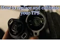 How to replace calibrate your throttle position sensor TPS Honda