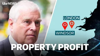 all the details of andrew mountbatten windsors rental income