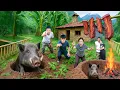 Download Lagu Rich CEO Tames Giant Wild Boar, Builds Forest Farm \u0026 Makes Smoked Meat for Year-Round Survival