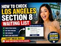 How to check Los Angeles section 8 waiting list