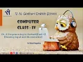 Computer for Class 4 Ch 8 Programming in Scratch Part-1 By Rinkal Bagadiya