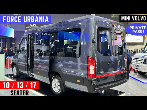 Download MP3 2024 Force Urbania 13 Seater Diesel MPV - Better Than Toyota Innova Hycross & Kia Carnival | Price