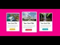 Create Responsive Beautiful Cards with Awesome Hover effect Bootstrap 4