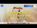 Lagu Pribadi Yang Diurapi | Pdt. Markus Mercio Pattinama, S.Th. | Minggu, 4 Januari 2026