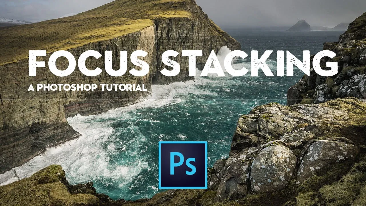 How to FOCUS STACK your PHOTOS in PHOTOSHOP the SIMPLE way