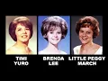Lagu Three by Three - TIMI YURO - BRENDA LEE - LITTLE PEGGY MARCH - 3 songs by each artist