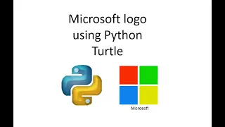 Make Microsoft logo using python turtle Microsoft logo using python Python turtle