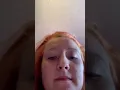 sexy ginger periscope live broadcast teasing her boobs
