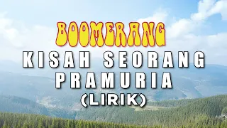 boomerang kisah seorang pramuria lirik 