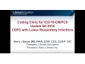 ICD-10 Coding Clinic Update COPD with Lower Respiratory Infections
