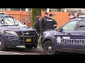 The Eugene Police Street Crimes Unit at alleged drug house bust