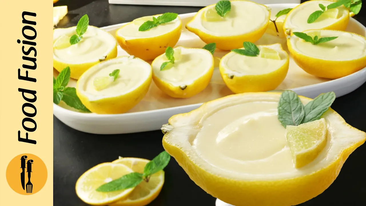 Lemon Posset Recipe by Food Fusion