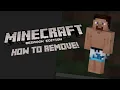 How to Remove the Shirt in Minecraft Bedrock Edition