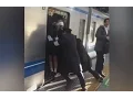 Download Lagu Professional Pushers Shove Passengers Onto Busy Tokyo Train