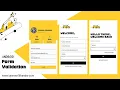 Validate Registration and login form in android studio - Form validation android 2020