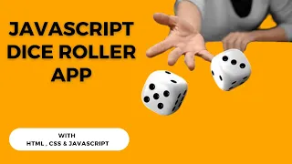 Build a Dice Spinner Game app with HTML CSS Javascript