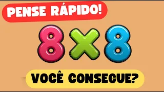 Você Consegue Acertar TODAS? 46 Desafios de Soma e Multiplicação!
