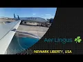 Aer Lingus A321 NEO LR Newark Liberty NJ - Landing