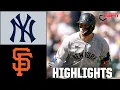New York Yankees vs San Francisco Giants Full Game Highlights ESPN MLB