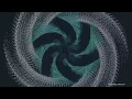 Processing PARTICLES IN SPIRAL MOTION Creative coding and procedural art