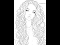 Free Printable Girl Coloring Pages 155