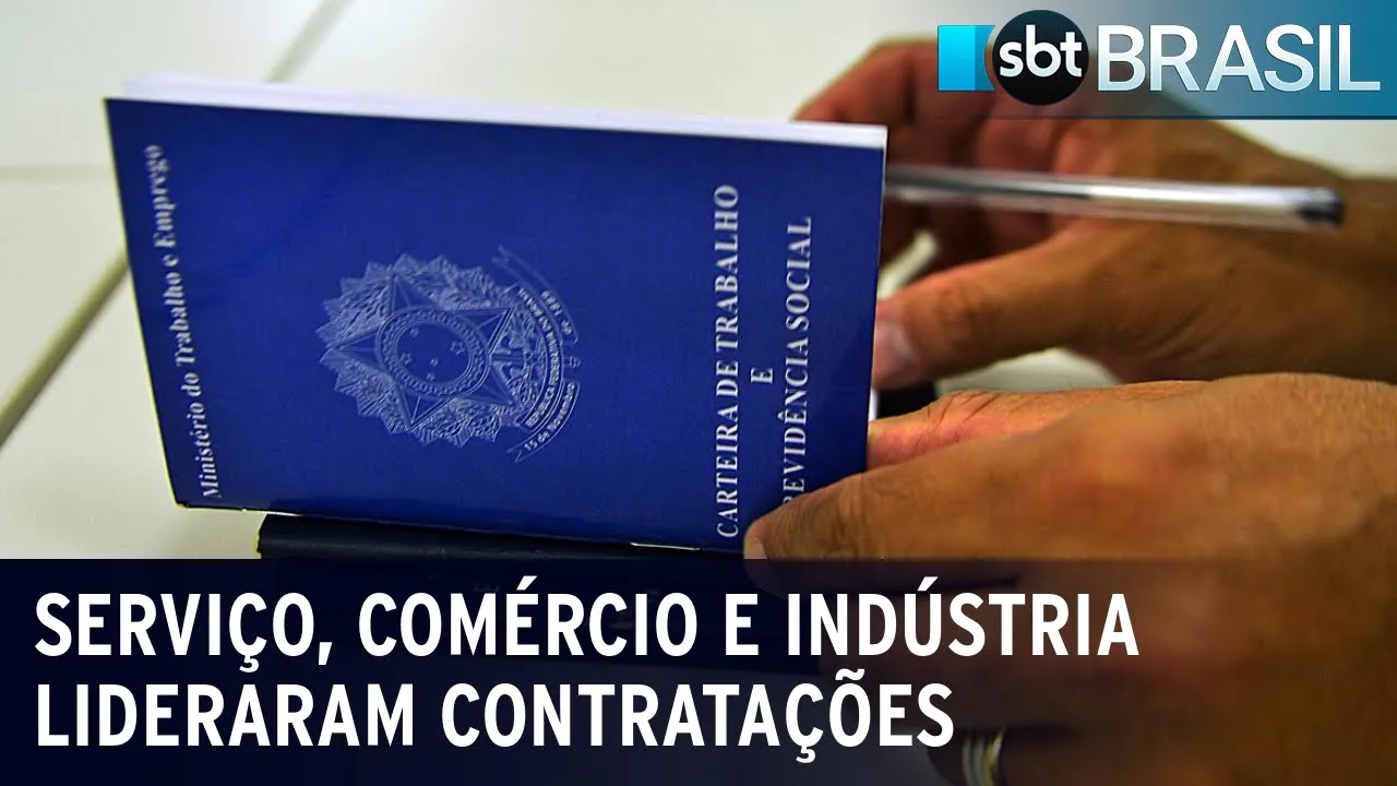 Brasil cria 220 mil empregos formais em agosto de 2023 | SBT Brasil (02/10/23)