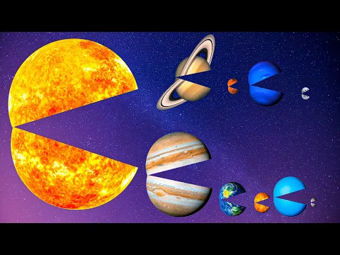 Download MP3 Funny Planets COMPILATION | Funny Planet comparison Game | 8 Planets sizes