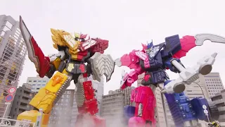 official gozyuger vs boonboomger 50 years ending version 